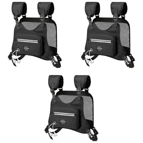 Optifit® Chest Bag for Men Women Stylish Tactical Vest Adjustable Rig Pocket for Hiking Camping Night Running Exercise 3PCS Optifit® Chest Bag for Men Women Stylish Tactical Vest Adjustable Rig Pocket for Hiking Camping Night Running Exercise 3PCS